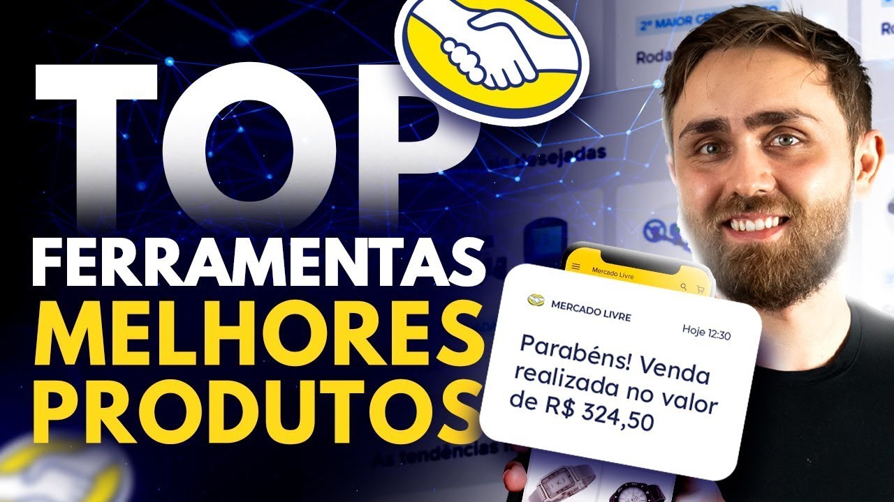 Como Encontrar os MELHORES PRODUTOS para Vender no Mercado Livre: Novidade!
