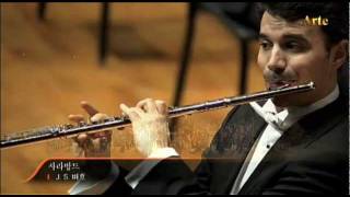 JS Bach- Sarabande for solo flute by Julien Beaudiment, live at Seoul Art Center