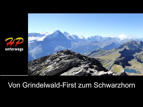 Der 3000er-Grenze entgegen: First – Schwarzhorn 2927 m