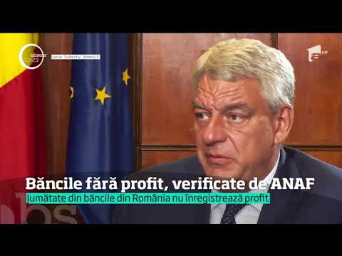 Băncile fără profit, verificate de ANAF
