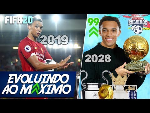 MELHOR DA HISTÓRIA!? EVOLUINDO AO MÁXIMO ALEXANDER ARNOLD!! | FIFA 20