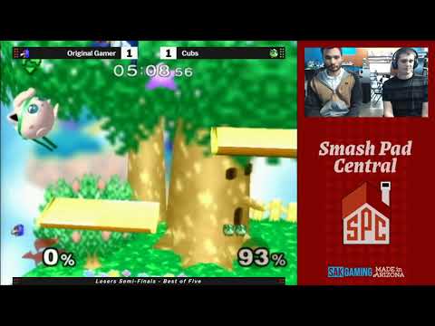 SPC 189 Losers Semis - Original Gamer (Fox/Falco) vs Cubs (Jigglypuff)