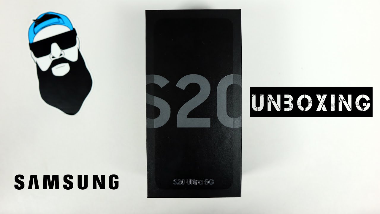 Samsung Galaxy S20 Ultra 5G Unboxing