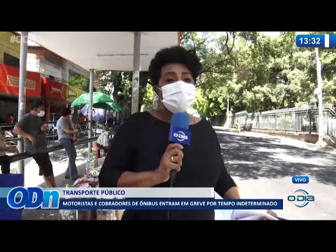 Motoristas e cobradores de ônibus entram em greve por tempo indeterminado 28 10 2021
