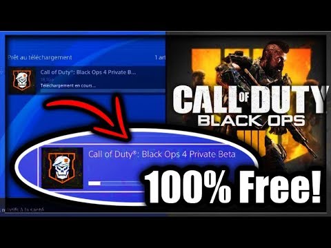 How to DOWNLOAD BLACK OPS 4 BETA FREE! *100% WORKING* (How To Get Black Ops 4 Beta Free PS4/XBOX/PC) Video