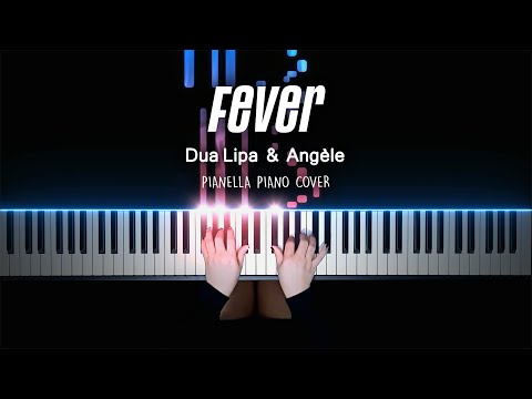 Fever (feat. Angele) - Dua Lipa piano tutorial