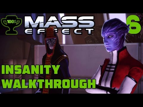 Citadel: Council Meeting & Saren - Mass Effect 1 Insanity Walkthrough - Part 6 [100% Completionist]
