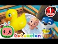 5 Little Ducks Bath Time CoComelon Animal Time Nursery Rhymes Kids Songs