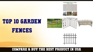 Top 10 Garden Fences to buy in USA 2021 | Price & Review