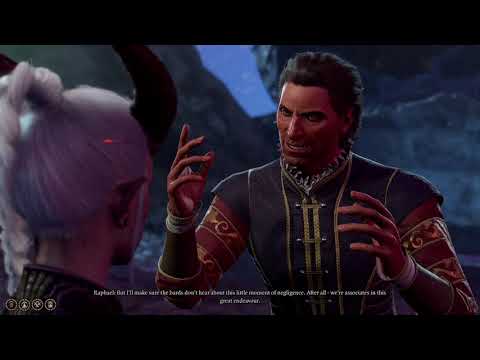 What happens if you lose Raphaels Orphic Hammer? | Rare Dialogue | Baldur's Gate 3