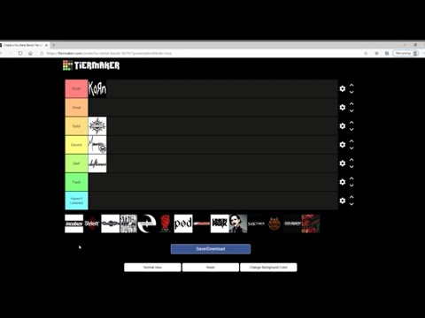 TIER LIST - Nu Metal Bands