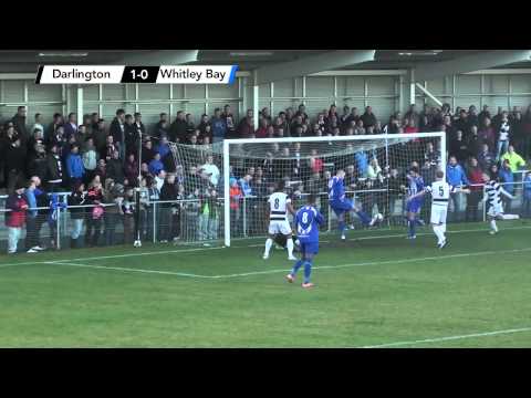 Darlington 3-1 Whitley Bay - Northern League Division One - 2012/13