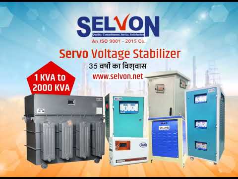 Automatic three phase oil cooled servo stabilizer, with surg...