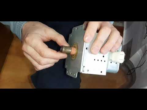 Как снять колпачок с магнетрона