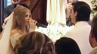 Luísa Sonza Cantando no Casamento &quot;Olhos Castanhos&quot; para Whindersson Nunes