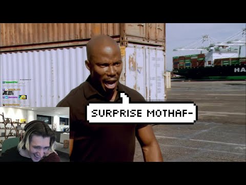 xQc Dies Laughing at "Surprise MF" Dexter Meme