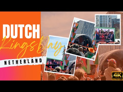 Dutch Kings Day 2023 | Koningsdag 2023 | 4k UHD | Rotterdam | Netherlands