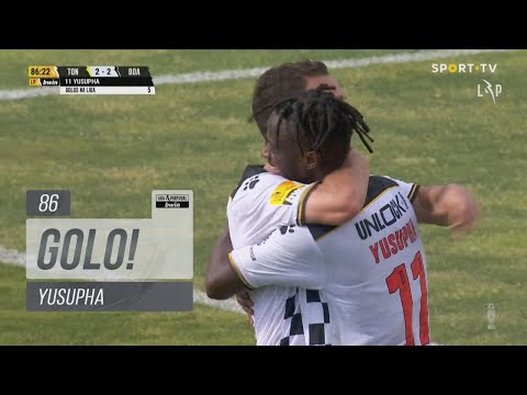 Goal | Golo Yusupha: Tondela 2-(2) Boavista (Liga 21/22 #34)