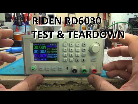Riden RD6030 Powersupply Test & Teardown - Small and 1800W !