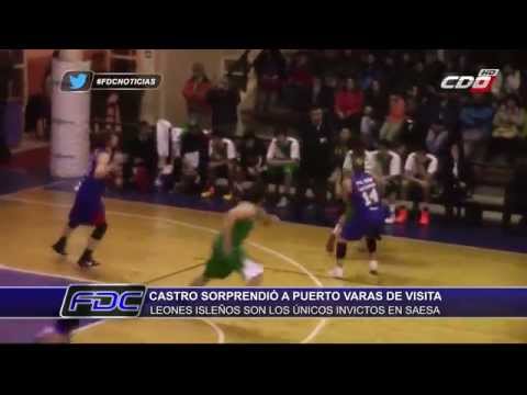 Deportes Castro derrotó a Puerto Varas y mantiene invicto en Liga SAESA