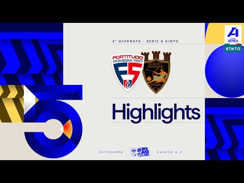 Fortitudo Pomezia 0-4 Ecocity Genzano | Goals and highlights | Matchday 4 | Serie A KINTO 2025/2026