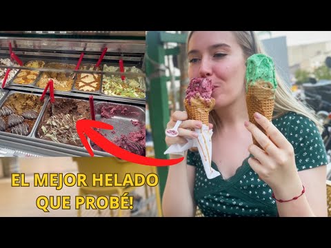 LA POLACA PRUEBA EL HELADO ARGENTINO! - Campana, Buenos Aires