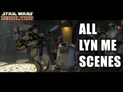 All Lyn Me Scenes in Star Wars: Demolition (PS1)