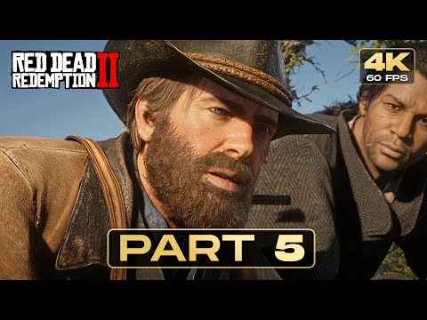 RED DEAD REDEMPTION 2 – PART 5 [4K 60FPS] – No Commentary Full Gameplay Walkthrough
