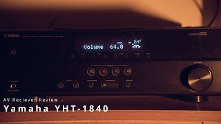 Yamaha yht 1840 htib 5.1 home theater review! Bring the theater to home!
