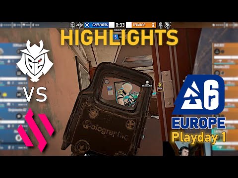 EUL IS BACK! G2 vs BDS - HIGHLIGHTS - Playday 1 - EUL 2023 Stage 1 - R6 Esport