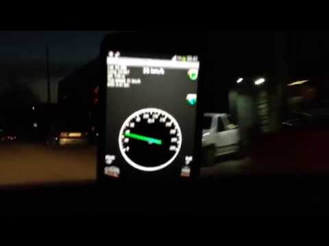 GPS Speedometer with HUD Video