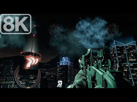 Caracas Night Ops (Secure The HVT) Call of Duty Ghosts - 8K