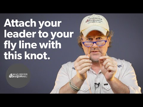 Nail Knot Tutorial - Attach your leader to your fly line with this method! Video