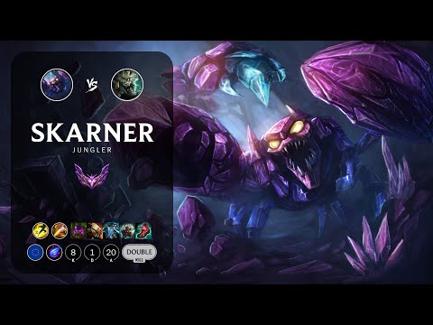 Skarner Jungle vs Rengar - EUW Master Patch 12.21