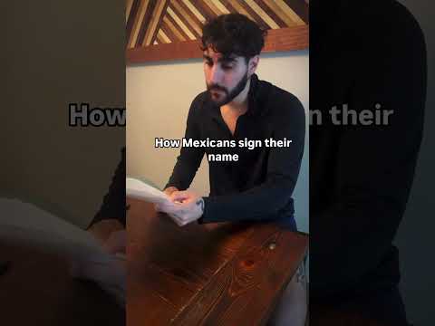 How Arabs sign their name