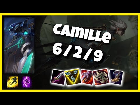 Camille vs Maokai Top 11.1 Challenger S11 Gameplay (6/2/9) - KOREAN