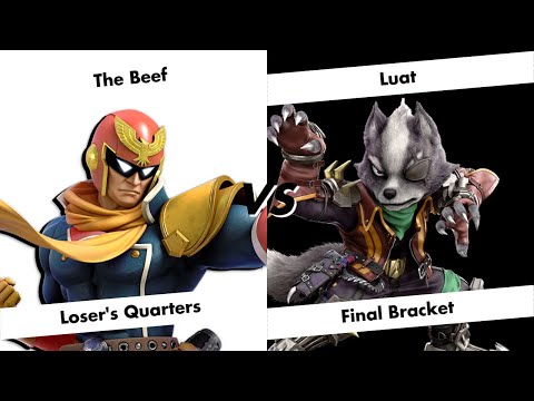 AV Smash Summit 2024 - Final Bracket: Loser's Quarters - The Beef (Captain Falcon) vs Luat (Wolf)