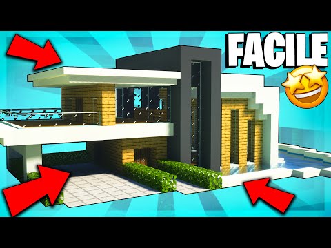 How to build an AMAZING MODERN HOUSE in MINECRAFT! - Minecraft TUTORIAL [EASY]