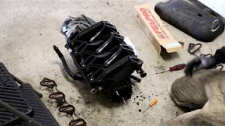 LS 5.3/4.8/6.0/LS1/LS2/LQ9/LQ4 intake manifold/throttle body gasket DIY! P0300 Code FIXED!