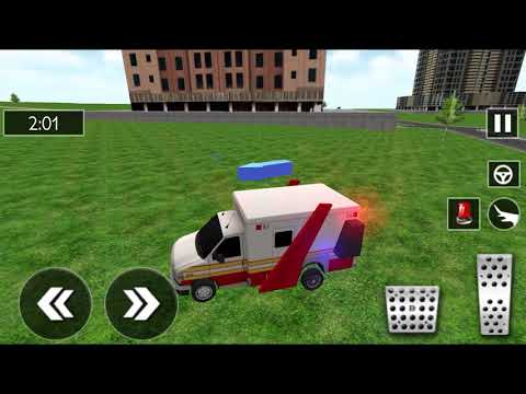 Flying City Ambulance Simulator 2020 (RED RHINO) | Android Gameplay HD