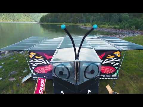 Day 83 - The SolarButterfly in Grong, Norway