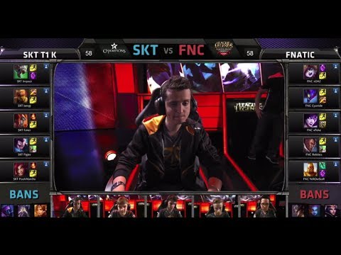 Fnatic vs SK Telecom T1 K | Game 1 Semifinals All-Star 2014 Invitational Day 3 | FNC vs SKT G1
