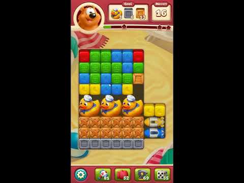 Toon Blast Level 3057 - NO BOOSTERS 🐻🐺🐱 | SKILLGAMING ✔️