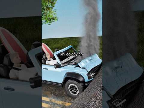 Vì sao dây an toàn lại khóa cứng khi xe va chạm? 😳🚗