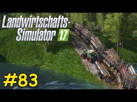 LS17 Forstwirtschaft Teil 83 - Anhängerschlange beladen | Liongamer1