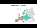 World Country Coverage PowerPoint Maps