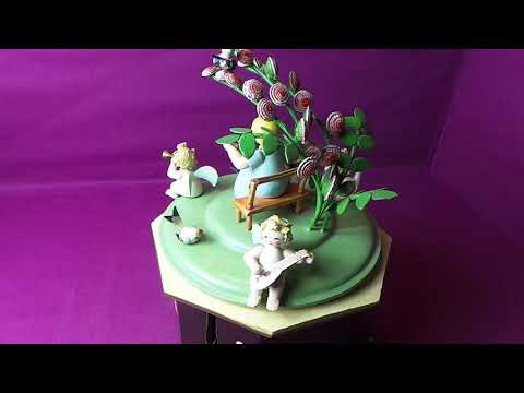 Steinbach uralte Spieluhr Nr.133 - seltenes Sammlerstück aus dem Erzgebirge