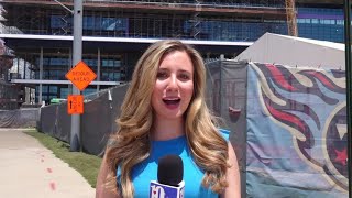 Tour of new Nissan Stadium as construction continues