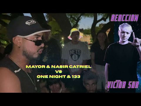 NASIR CATRIEL MAYOR vs 133 ONE NIGHT | Semis | HDC 2v2 Shonen Edition - VICTOR SUR REACCIONA