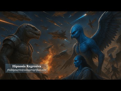 951-ES Mary, guerra reptiliana vs seres alados - Freddy Marin Hipnosis Regresiva